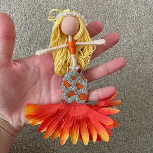 Homemade Mermaid Ornament